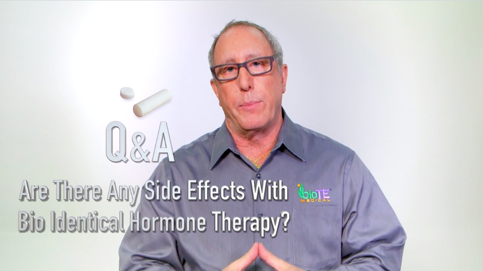 Are there any side effects with bio identical hormone therapy?